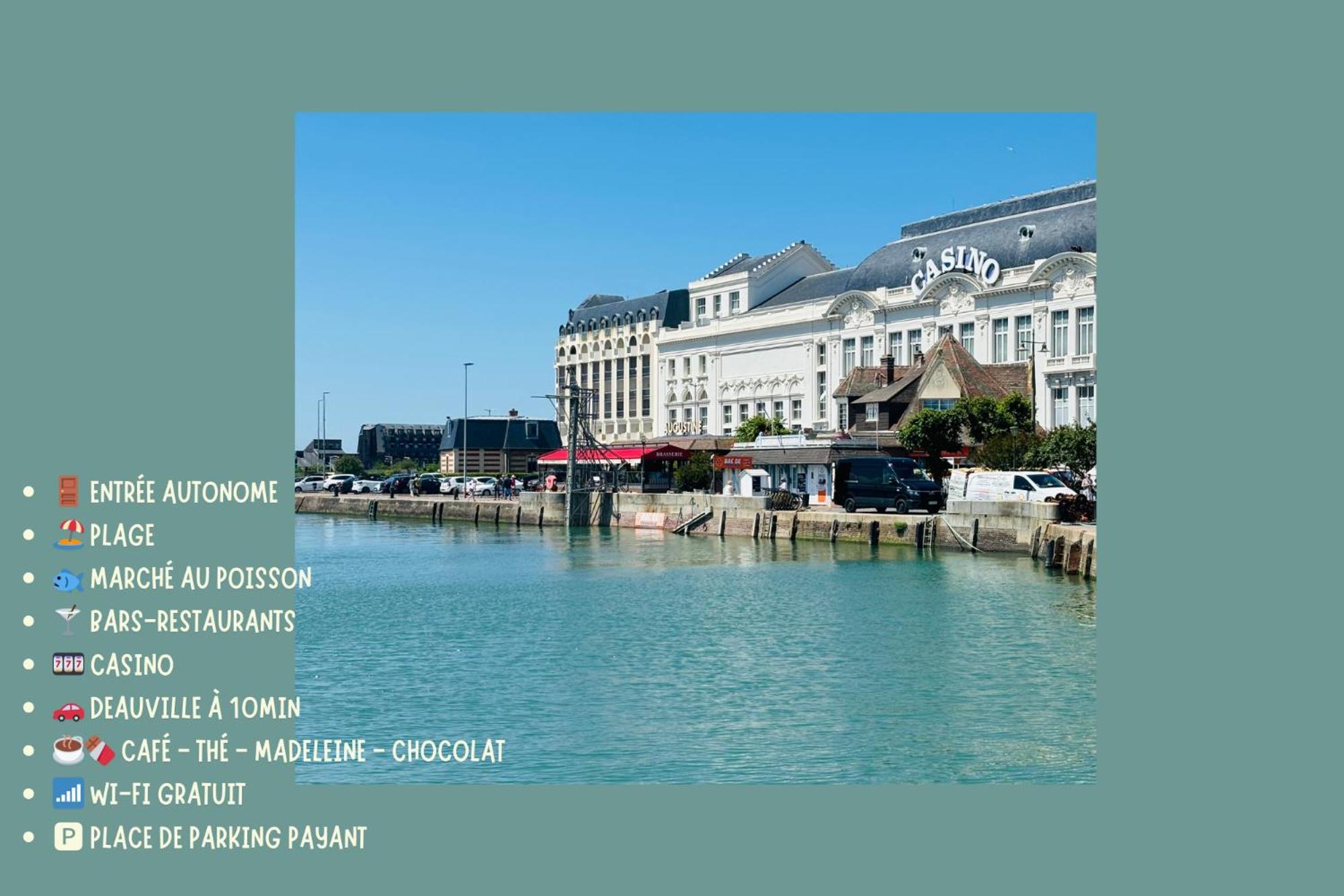 Cosy Appart - Plage A 2Min - Casino A 1Min Trouville-sur-Mer Εξωτερικό φωτογραφία